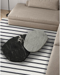 Katoenen vloerkleed \'Helle\' - Wit/Zwart