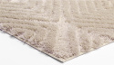 Hoogpolig vloerkleed \'Monti\' - Beige