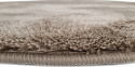Ronde tapijt \'Aranga Super Soft Fur\' - Bruin