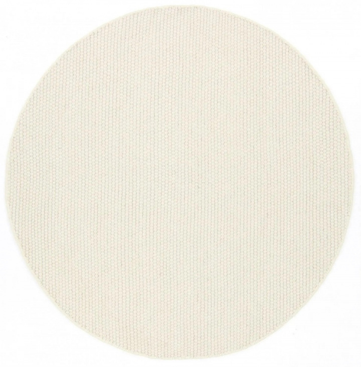 Ronde mat \'Coastal\' - Cream in de groep CAMPAGNE / Inrichting / Vloerkleden bij Reforma (H100157)