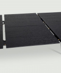Eettafel met uitbreidingsblad \'Dawn\' 180-230x105cm - Zwart