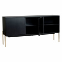Dressoir \'Frölunda\' - Zwart/Messing