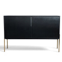 Dressoir \'Fr&ouml;lunda\' - Zwart/Goud