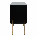 Dressoir \'Frölunda\' - Zwart/Goud