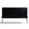 Dressoir \'Fr&ouml;lunda\' - Zwart/Goud