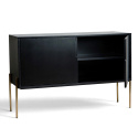 Dressoir \'Fr&ouml;lunda\' - Zwart/Goud