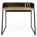 Bureau \'Kenneth\' - Eiken/Zwart