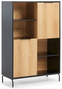 Kast \'Koln\' - Eiken/Zwart