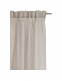 Gordijn met plooiband \'Dalsland\' 145x250 - Beige