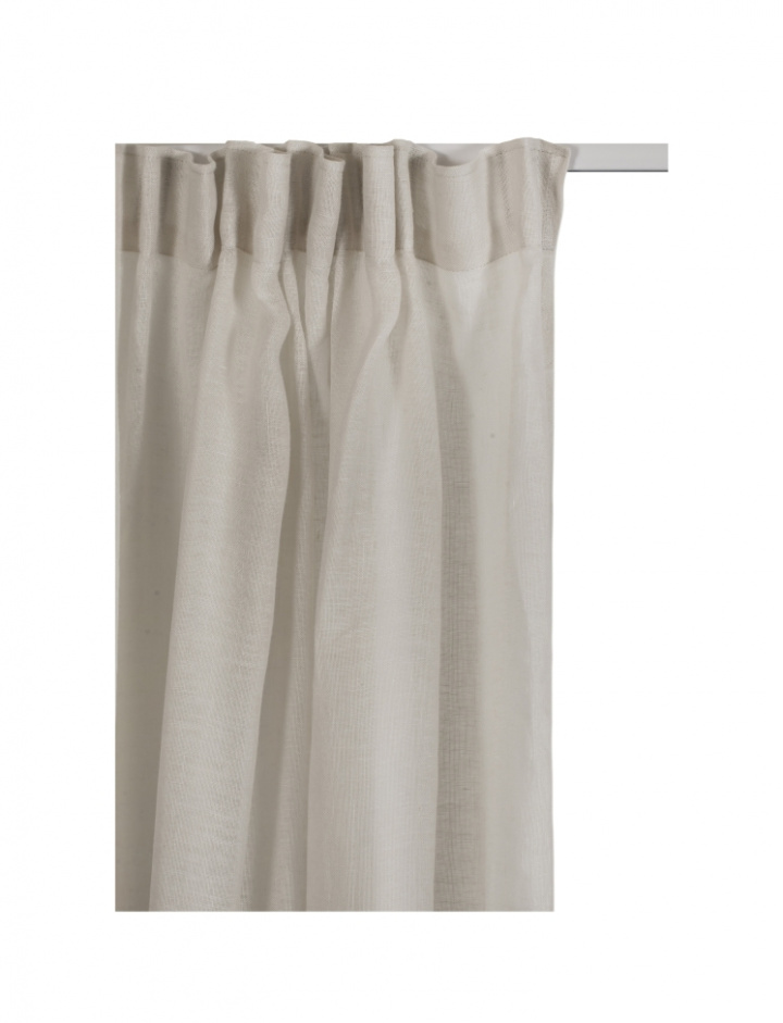 Gordijn \'Skylight\' 280x290 - Beige in de groep Inrichting / Textiel / Gordijnen bij Reforma (L22177-07220-2217)