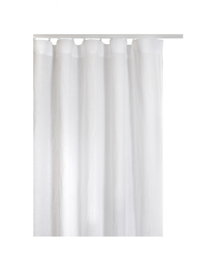 Gordijn \'Twilight\' 280x250 - Wit in de groep Inrichting / Textiel / Gordijnen bij Reforma (L22198-07229-1202)