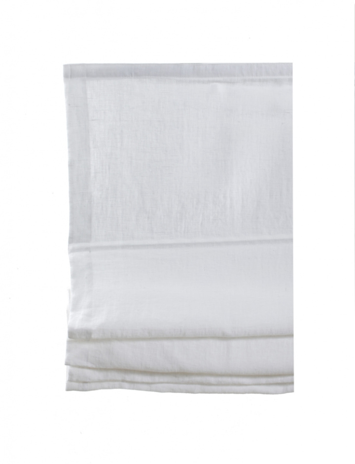 Hissgordijn \'Miramar\' 100x180 - Wit in de groep Inrichting / Textiel / Gordijnen bij Reforma (L24227-00105-1202)