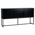 Sideboard \'Line\' - Eik/Zwart