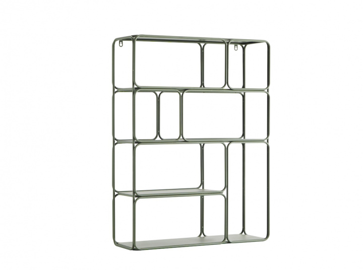 Wandplank \'Iron\' - Groen in de groep Meubels / Planken & opslag bij Reforma (LK-3205-K)