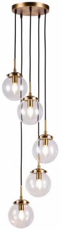 Plafondlamp \'Glory\' - Messing