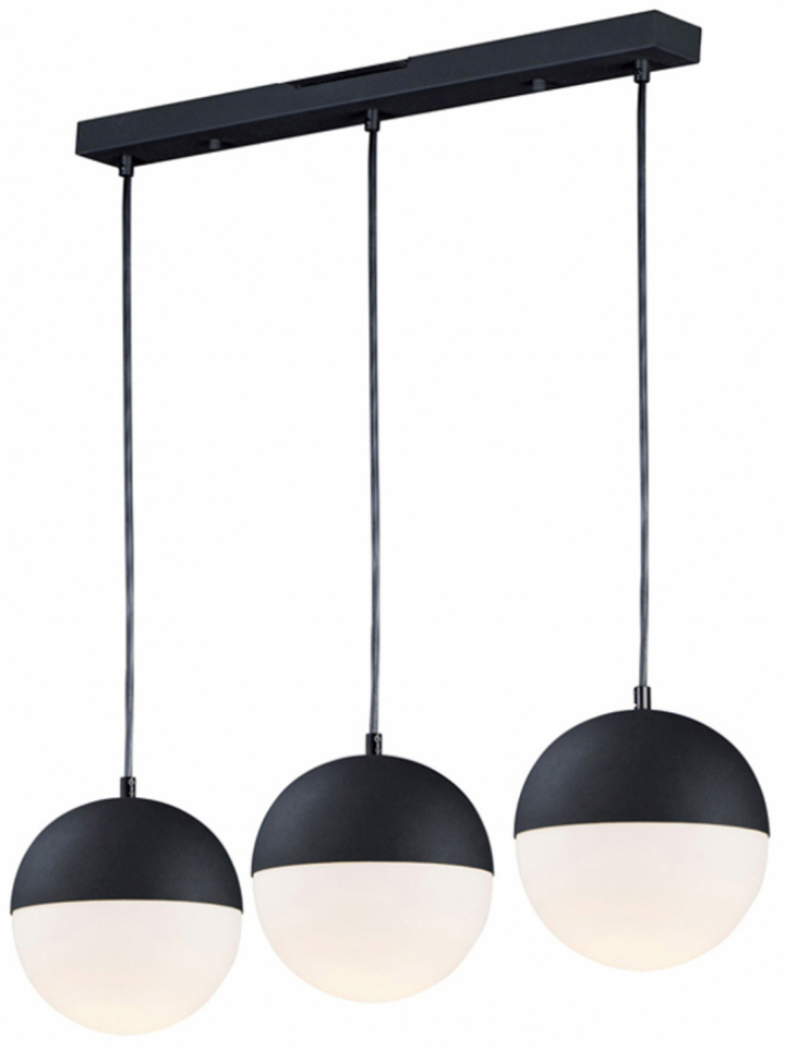Hanglamp \'Glob\' X3 - Zwart in de groep Kamer / Hal bij Reforma (LOFT376-3-60)