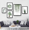 Canvas Poster L - Tropische plant 10