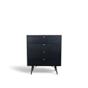 Dressoir \'Lux\' - Zwart/Messing