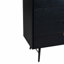 Dressoir \'Lux\' - Zwart/Messing