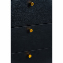 Dressoir \'Lux\' - Zwart/Messing