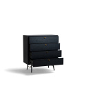 Dressoir \'Lux\' - Zwart/Messing