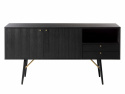 Sideboard \'Lux\' - Zwart/Messing