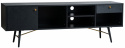 TV-meubel \'Lux\' - Zwart/Messing