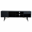 TV-meubel \'Lux\' - Zwart/Messing