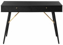 Bureau \'Lux\' - Zwart/Messing