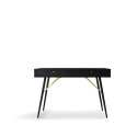 Bureau \'Lux\' - Zwart/Messing