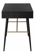 Bureau \'Lux\' - Zwart/Messing