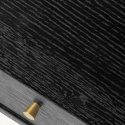 Bureau \'Lux\' - Zwart/Messing