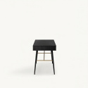 Bureau \'Lux\' - Zwart/Messing