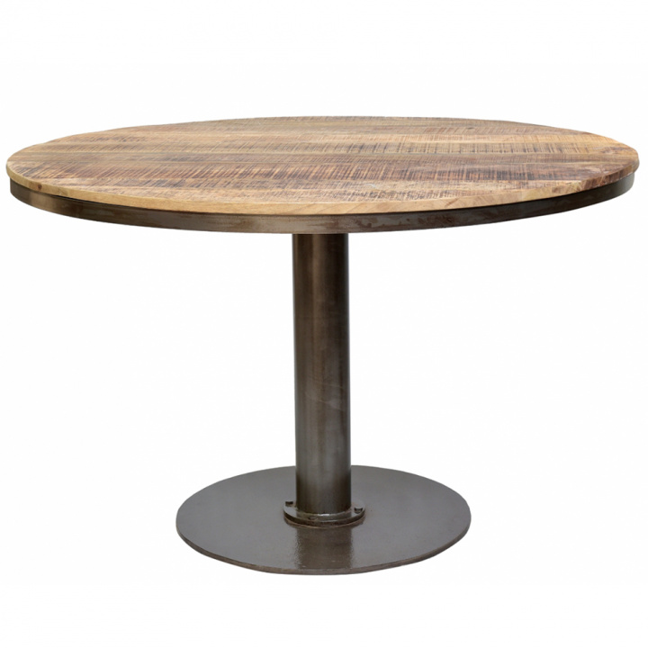 Ronde eettafel vintage \'Jack\' - Natuur in de groep Meubels / Tafels / Ronde eettafels bij Reforma (M03090)