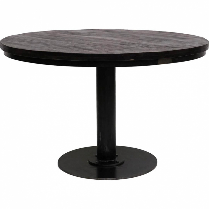 Eettafel \'Jack\' Ronde 120cm - Zwart in de groep Meubels / Tafels / Ronde eettafels bij Reforma (M03130)