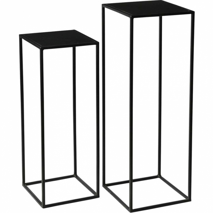 Piedestal \'Pedi\' - Zwart in de groep Meubels / Tafels / Bijzettafels bij Reforma (M0551)