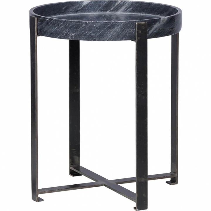 Marmeren tafel \'Harvard\' - Zwart in de groep Meubels / Tafels / Bijzettafels bij Reforma (M0569)