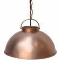 Plafondlamp \'Thormann\' - Mat koper
