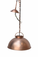 Plafondlamp \'Thormann\' - Mat koper