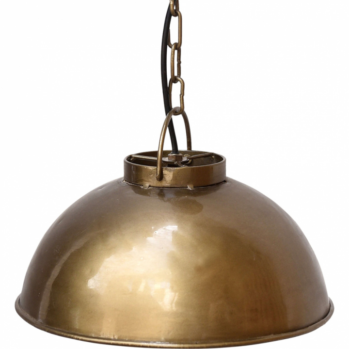 Plafondlamp \'Thormann\' - Antiek messing in de groep Verlichting / Lampen / Plafonds bij Reforma (M08339)
