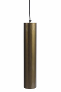 Plafondlamp \'Jonah\' Cilinder L - Antiek Messing