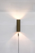 Wandlamp \'Jonah\' - Antiek Messing