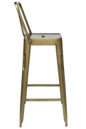 Barstoel \'Montmartre\' - Rustiek goud