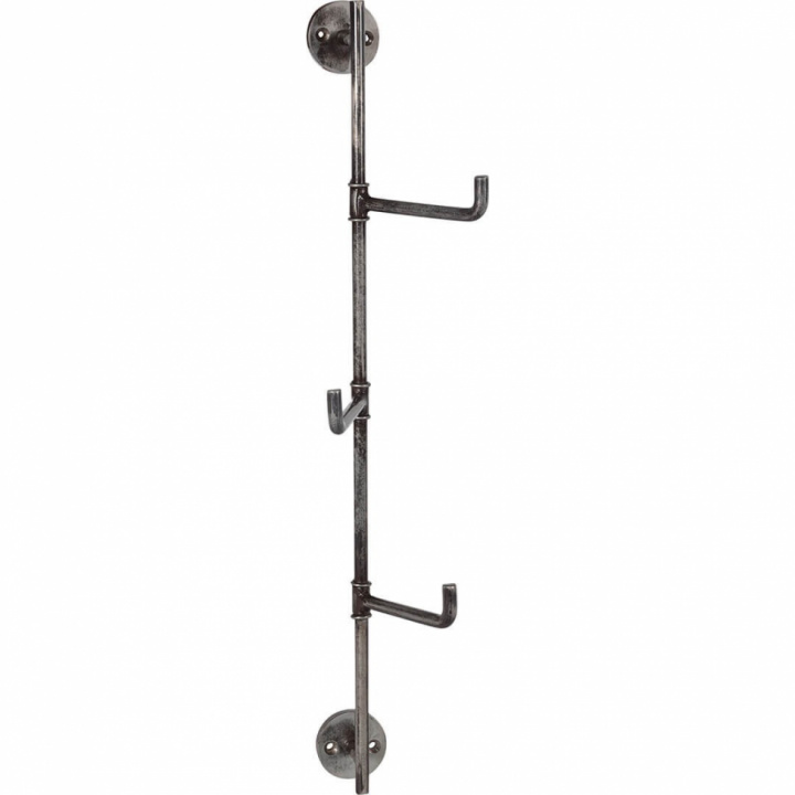 Haaklijst \'Isabella\' - Zilver in de groep Meubels / Planken & opslag / Kledinghangers bij Reforma (M15156)