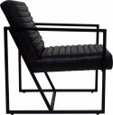 Lounge stoel \'Tender\' - Zwart