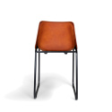 Lounge stoel Vintage - Leer/IJzer
