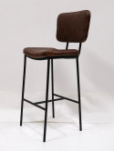 Barkruk Vintage - Leer