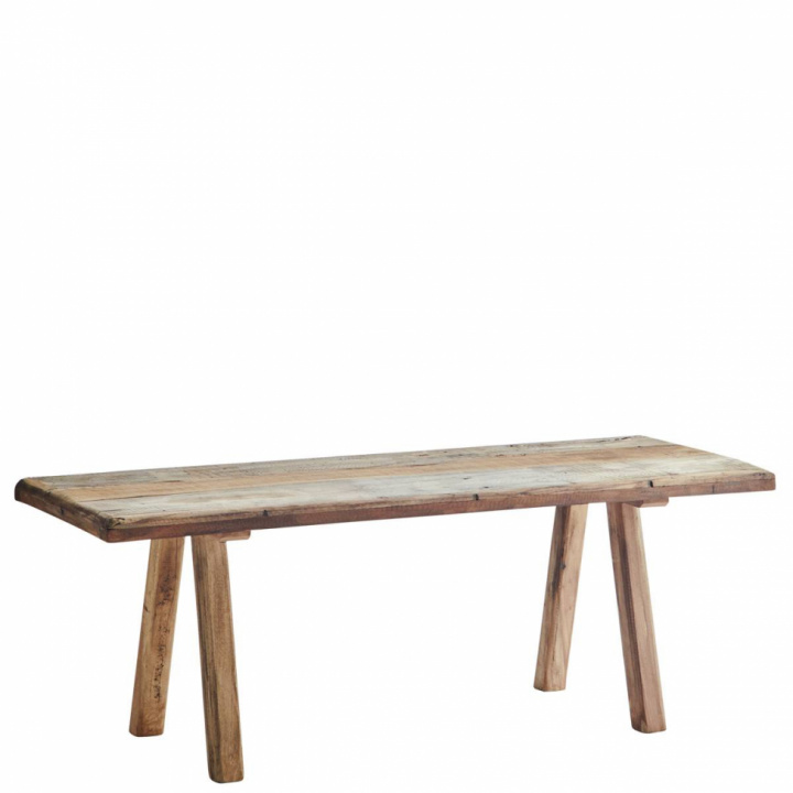 Houten bank \'Recycled\' - Natuurlijk/gerecycled hout in de groep Meubels / Zitmeubels / Banken bij Reforma (MDS10)