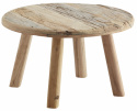 Bijzettafel \'Wooden Coffee Table\' - Natuurlijk