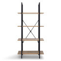 Boekenkast \'Fyra\' - Bruin